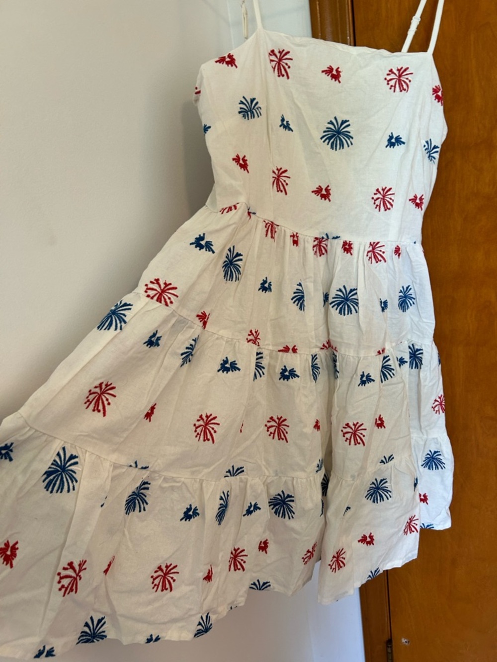 🧨🎆🇺🇸NWT Kiel james Patrick patriotic American fireworks dress